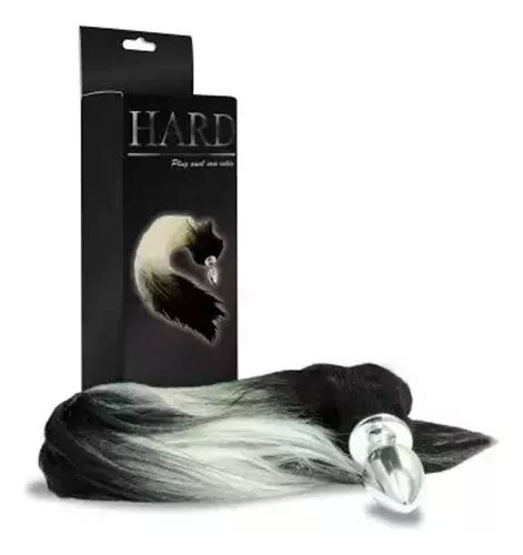 Plug Anal Metal Rabo Cauda Longo Degrade Iniciante Pequeno Mercadolivre