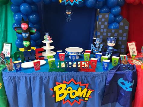 Ideas For Pj Mask Birthday Party Lavina Galvan