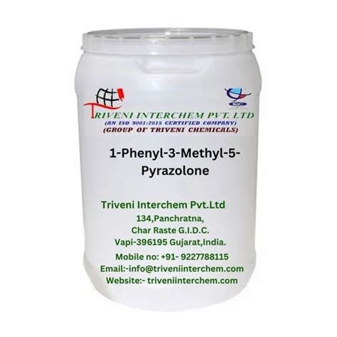 Phenyl Methyl Pyrazolone Packaging Type Drum Solid At Best