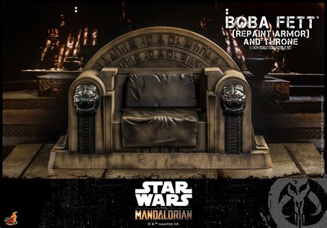 Hot Toys The Mandalorian Boba Fett Repaint Armor And Throne The Toyark News