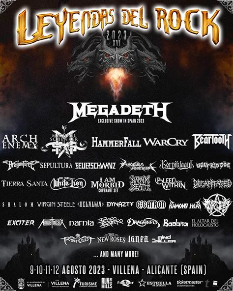 Leyendas Del Rock Incorpora Siete Grupos A Su Cartel Beast In Black