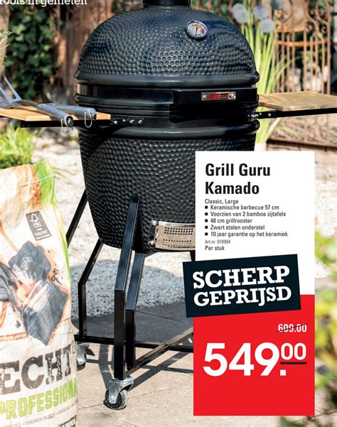 Grill Guru Kamado Aanbieding Bij Sligro