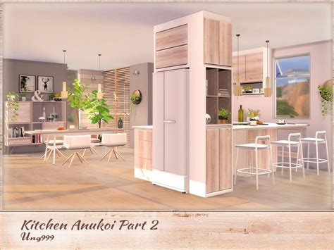 Ung S Kitchen Anukoi Part In Sims Kitchen Aesthetic