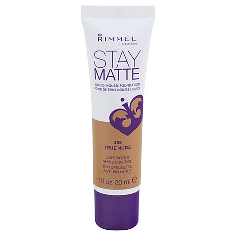 Rimmel Stay Matte Liquid Mouse True Nude 303 Foundation 1 Oz Health