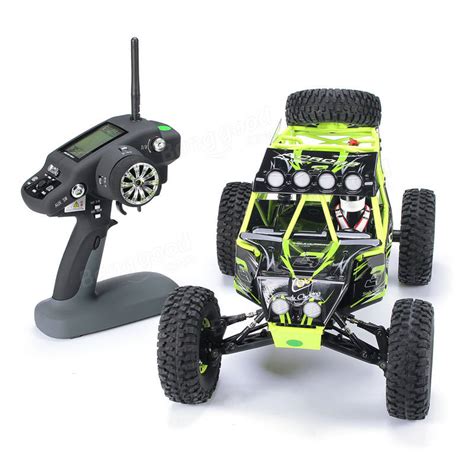 WLtoys 10428 1 10 2 4G 4WD RC Monster Crawler RC Car With LED Light