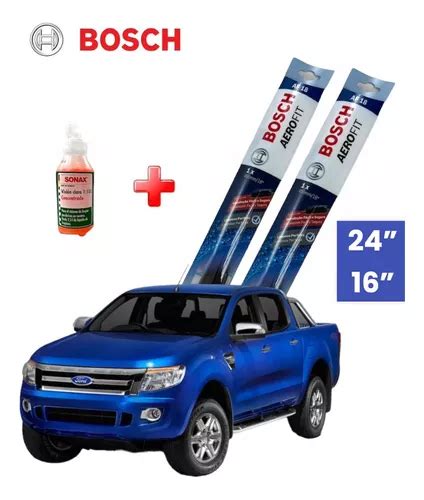 Kit Plumillas Limpiaparabrisas Bosch Y Ford Ranger Cuotas Sin