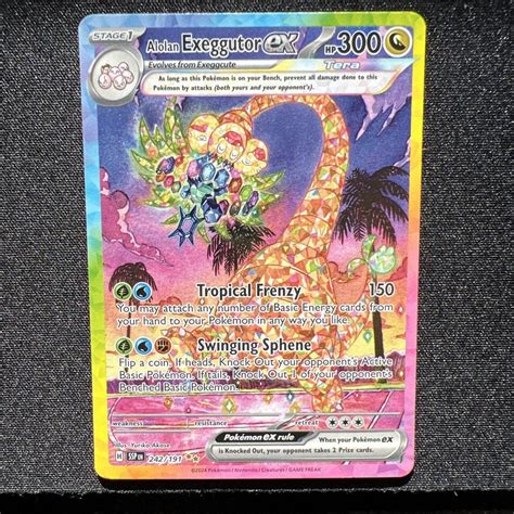 Alolan Exeggutor Ex Sv Surging Sparks Ebay