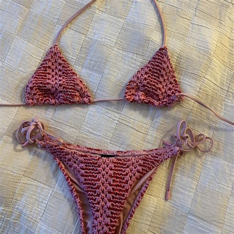 Triangl Alina Bikini Set Only Worn Once In Brand Depop