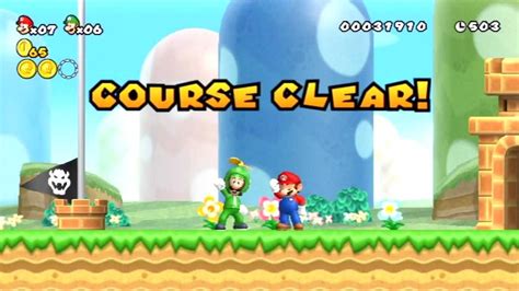 New Super Mario Bros Wii Co Op Recommended Courses Youtube