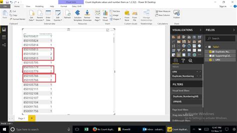 How To Find Duplicates In Power Bi Table