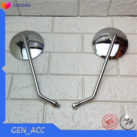 Spion Retro Bulat Tangkai Panjang Yamaha Fazzio Universal Lazada