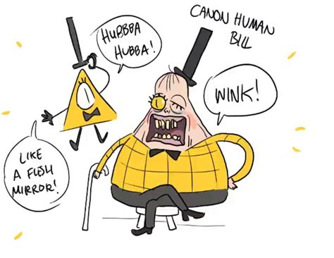 Gravity Falls Bill Cipher Human