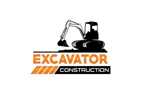 Premium Vector Excavator Logo Template Vector Heavy Equipment Logo