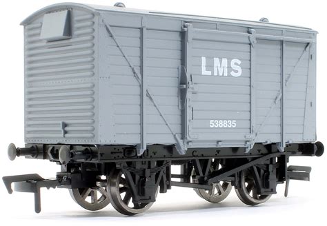 Dapol 4f 011 031 Ventilated Van Lms Grey 538835 Railway Models Uk