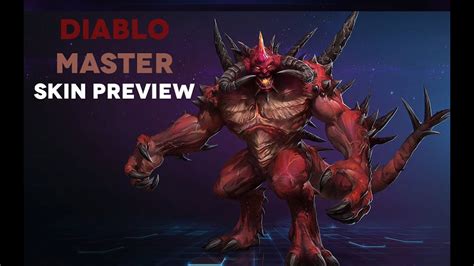 Heroes Of The Storm Diablo Master All Skin Youtube