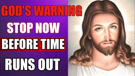 ️ God Jesus Message Today 🙇‍♂️💯 Gods Warning 🚨 Stop Now Before Time