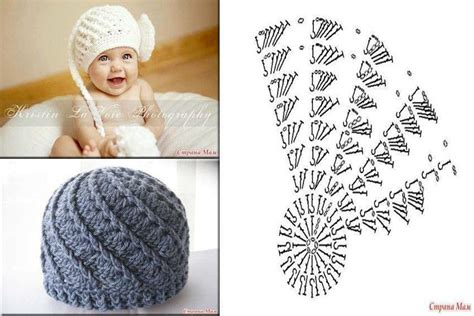 Como Tejer Gorro De Bebe Recien Nacido Gorritos De Bebe Recien Nacido