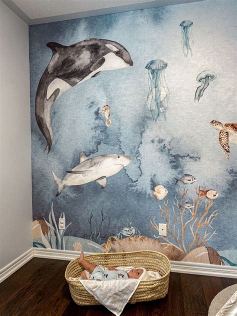 Ocean Wall Mural