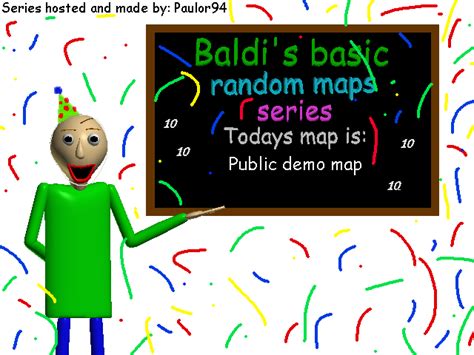 Public Demo Map Baldis Basics Random Maps Series Wiki Fandom