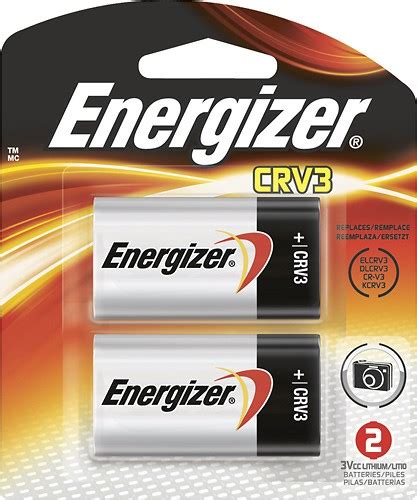 Customer Reviews Energizer CRV3 3 Volt Lithium Photo Battery 2 Pack