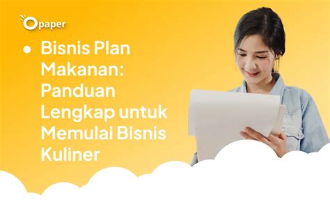 Bisnis Plan Makanan Panduan Lengkap Untuk Memulai Bisnis Kuliner