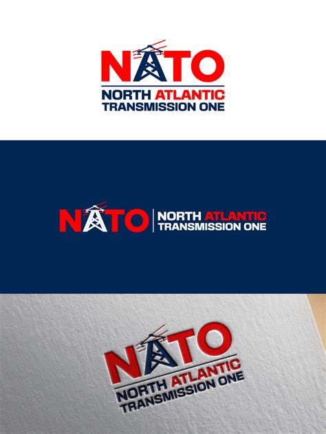 Logo Design for NATO and then in smaller font somewhere North Atlantic Transmission One by ...