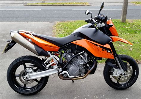 Ktm Sm Supermoto Motorcycle Only Miles Many Extras Inc