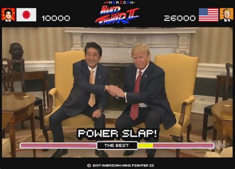 Donald Trumps Awkward Handshake Gets Mortal Kombat Treatment Video