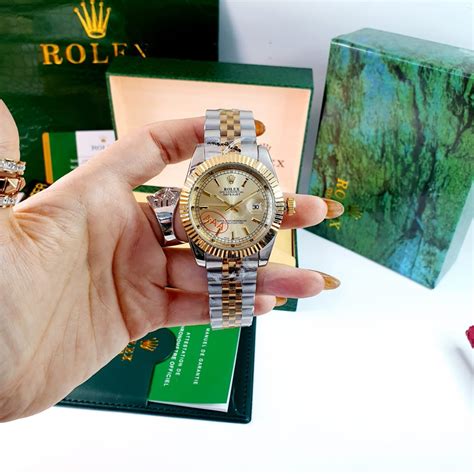 Jual Jam Tangan Rolex Terbaru Full Stainless Free Paperbag Dan Box