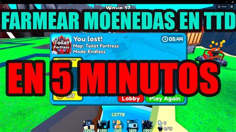 COMO FARMEAR MONEDAS RAPIDAMENTE EN TOILET TOWER DEFENSE YouTube