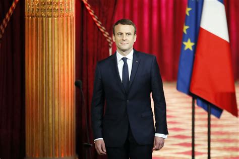 Macron Oficjalnie Prezydentem Francji