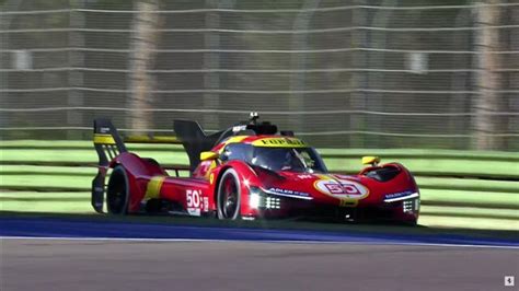 Ferrari 499P Debuts On Track At Imola WEC Videos Autosport