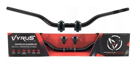 Guidão Preto Vyrus Naked Fazer Twister Fab Oxxy Parcelamento sem juros