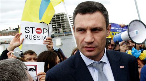 Vitali Klitschko Says He Will Be Fighting Russia And Has No Choice