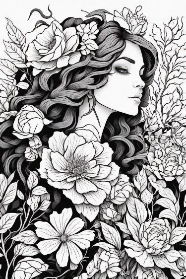 Pin By Marquita Moses On Boredpanda In 2024 Coloring Pages Flower