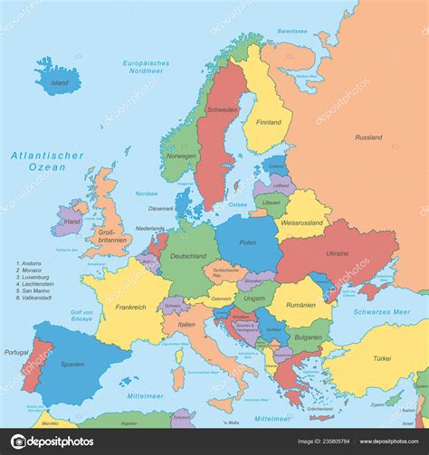 Mappa Europa