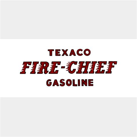 Texaco Fire Chief Flat Ad Glass 1930s 40s Logo Vic S 66