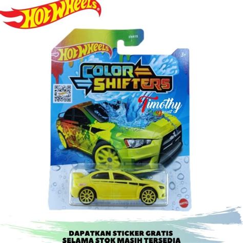 Hot Wheels Color Shifters Mitsubishi Lancer Evolution Original Mattel Shopee Singapore