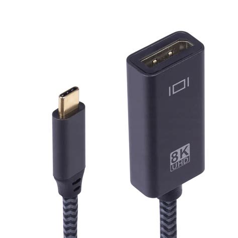 ADAPTER KABEL PRZEWÓD DISPLAYPORT USB C THUNDERBOLT MACBOOK PLECIONKA