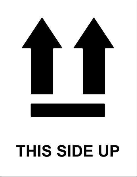 Printable This Side Up Labels