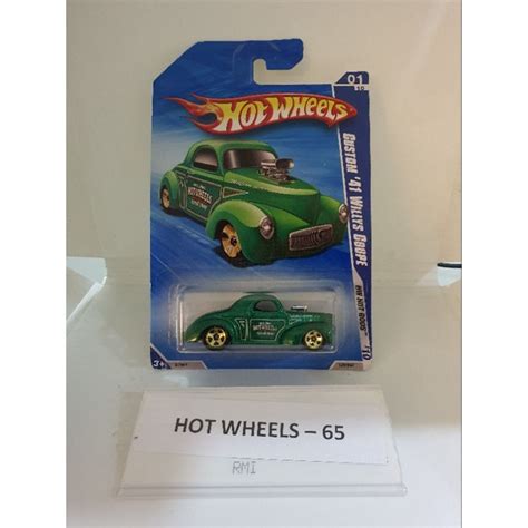 HOT WHEELS GREEN CUSTOM 41 WILLYS COUPE KMART EXCLUSIVE Shopee Malaysia