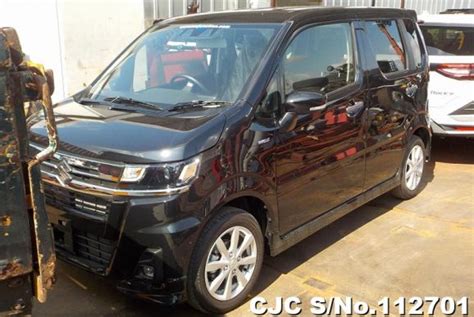 2023 Suzuki Wagon R Black for sale | Stock No. 112701 | Japanese Used ...