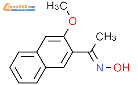 63006 78 0 Ethanone 1 3 methoxy 2 naphthalenyl oxime化学式结构式分子式