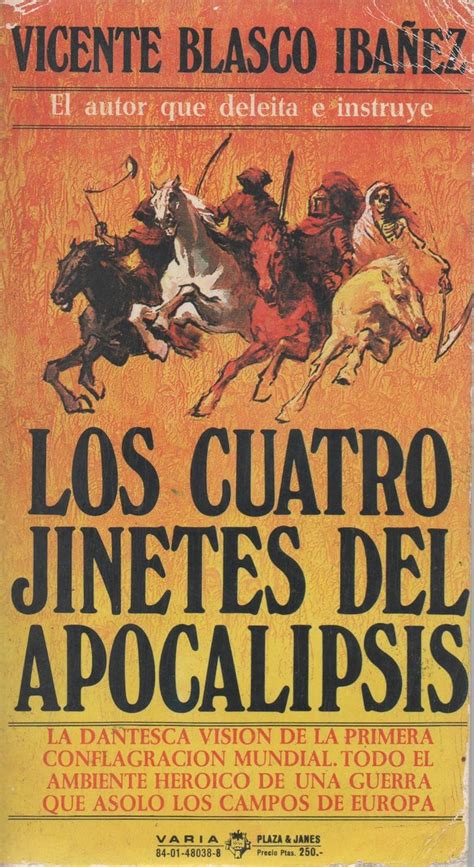 Los cuatro jinetes del Apocalipsis Vicente Blasco Ibañez Amazon es