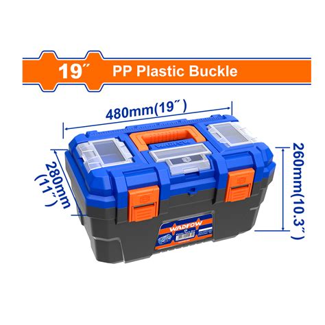 Arsa CAJA HERRAMIENTAS WADFOW PLÁSTICA 19