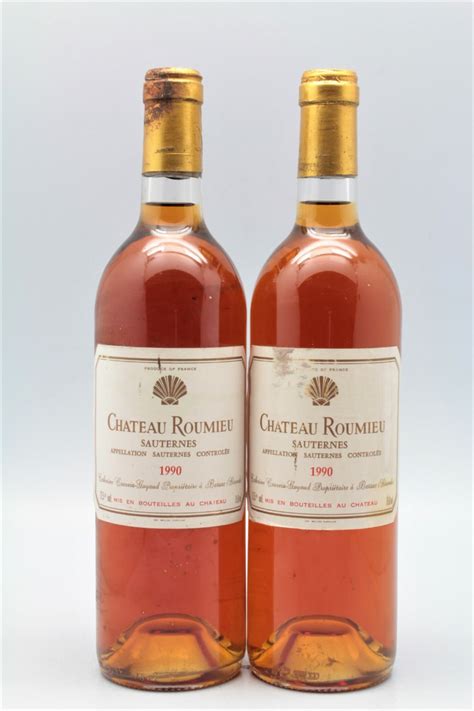 Roumieu 1990 VINS MILLESIMES