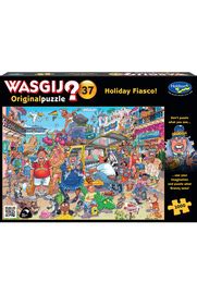 Wasgij Original Holiday Fiasco Board Game At Mighty Ape Nz