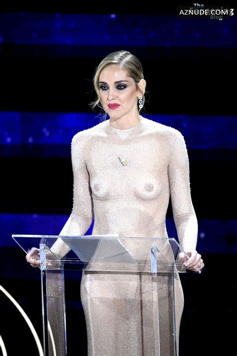 Chiara Ferragni Sexy Flaunts Her Hot Nipples Wearing A Gorgeous See Through Dress At The