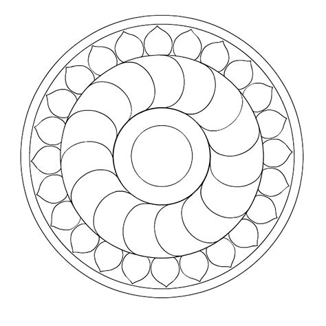 Mandalas: Circles of Hope & Healing: Mandala of the Lunar Quarter: Full ...