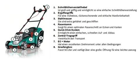 Bosch Diy Rasenm Her Rotak Grasfangbox L W Ergoflex